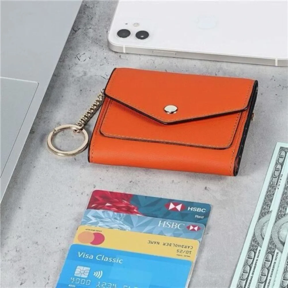 Like New! RFID Blocking Women's Trifold Wallet w/Zipper Pocket & Card Holder